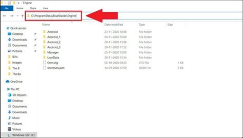 BlueStacks Save Files Location .